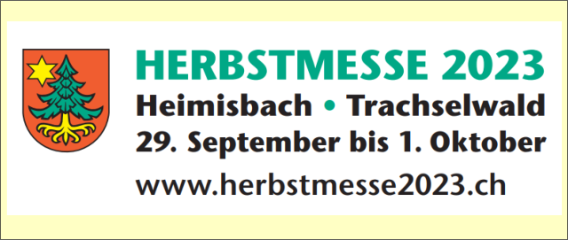 Herbstmesse Heimisbach