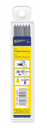 BLEISPITZ Ersatzminen DRY Graphit-Universal
