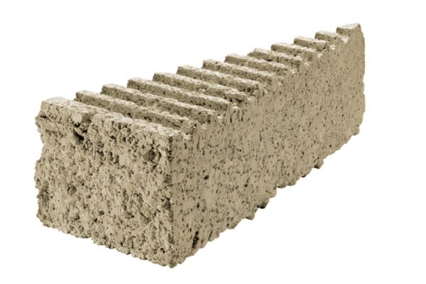 LEROMUR Trockenmauer, juragelb, Eckelement, 1