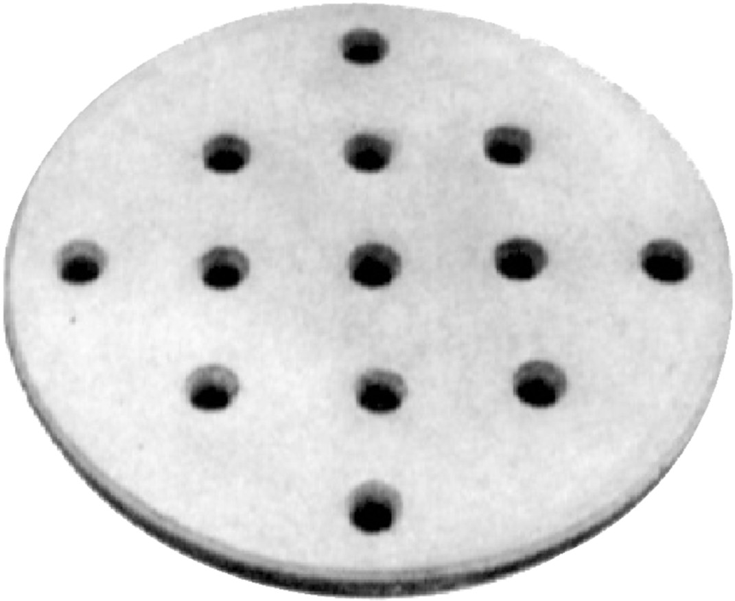Betondeckel gelocht, versenkt, begehbar, BK A 15