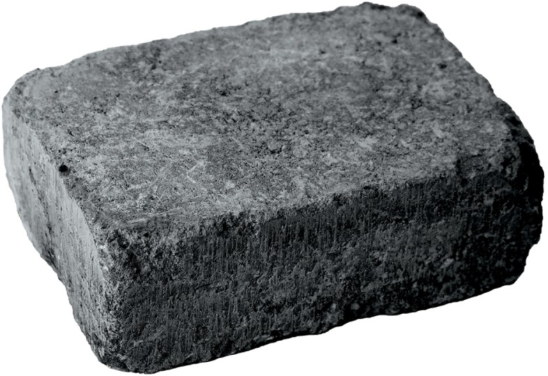 TEGULA Pflasterstein, anthrazit, glatt, Kanten gebrochen