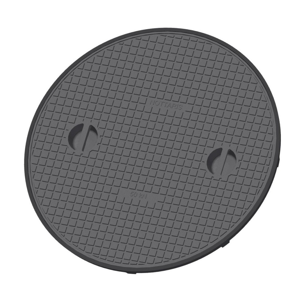 Gussdeckel voll 5 to, Fig.21H/80 cm