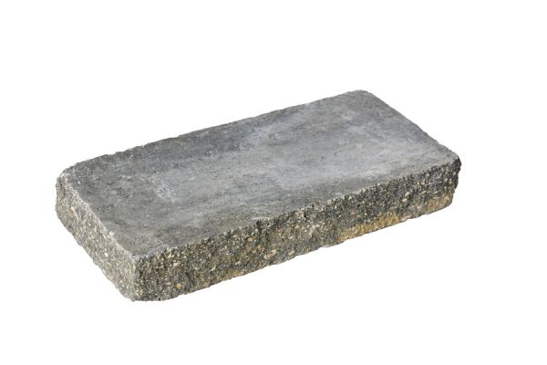 VERZASCA Weinbergmauer Abdeckplatte, allseitig gerumpelt, beige marmoriert