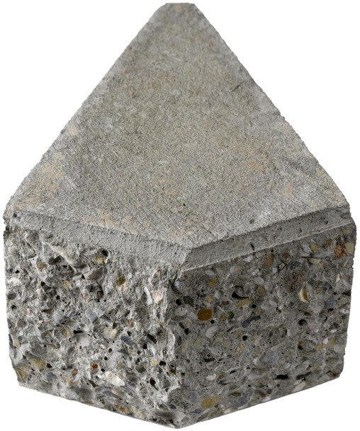 LEROMUR Trockenmauer, grau, Eckelement, 3
