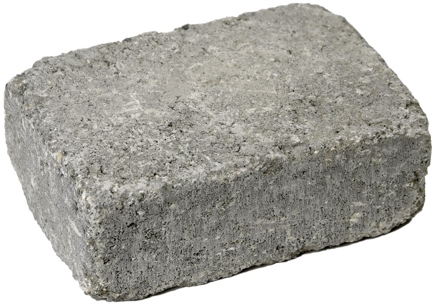 TEGULA Pflasterstein, grau, glatt, Kanten gebrochen