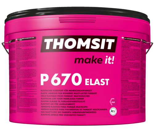 THOMSIT P 670 Elast, 18-kg-Eimer