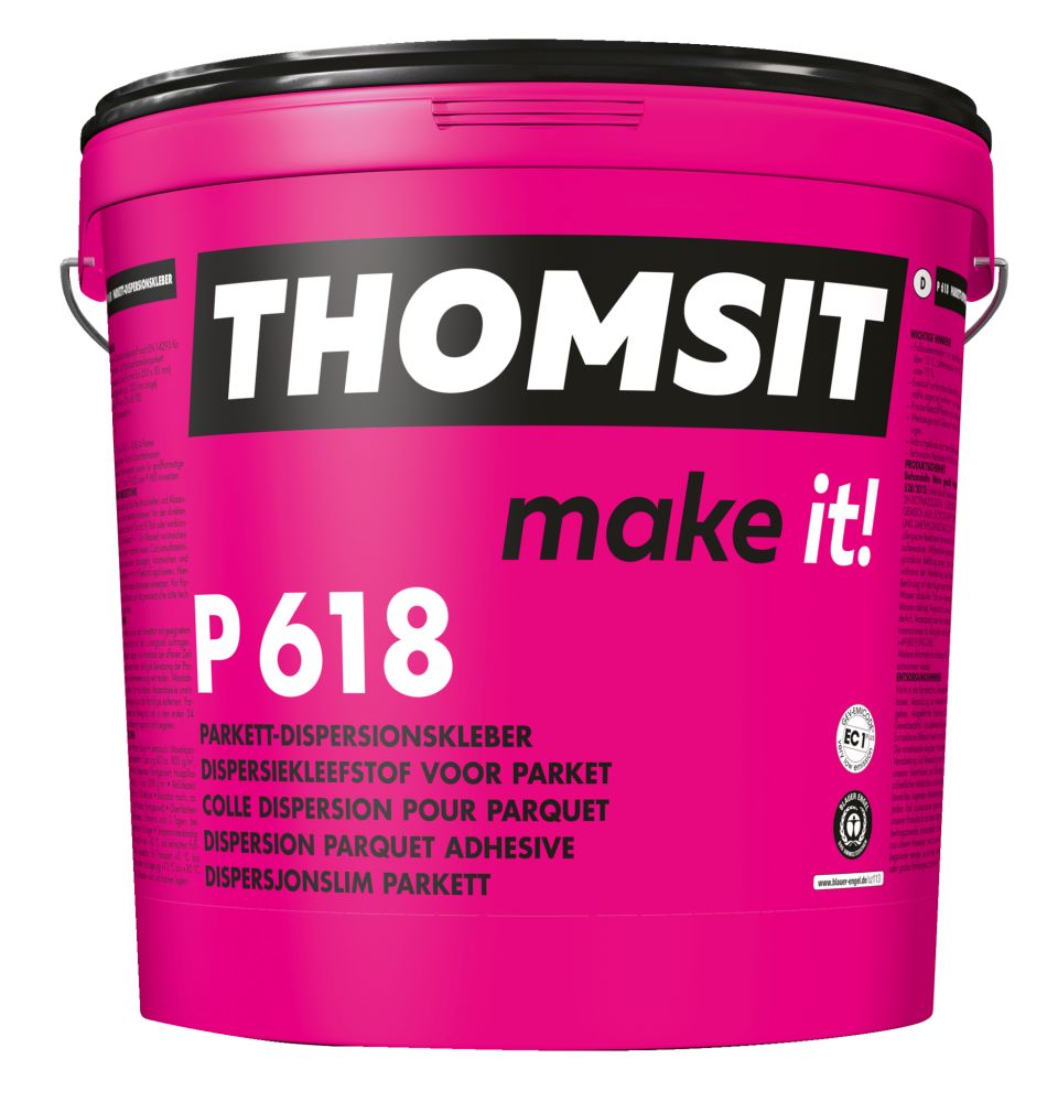 THOMSIT P 618 Parkett-Dispersionskleber (hell), 15-kg-Eimer