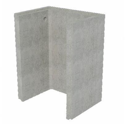 Schutzraumlichtschacht LW 80 x 60, bewehrt, bis 1 bar (atü)