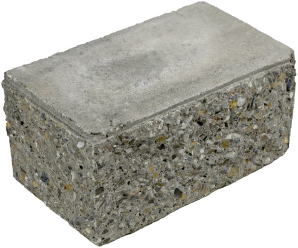 LEROMUR Trockenmauer, grau, Eckelement, 5