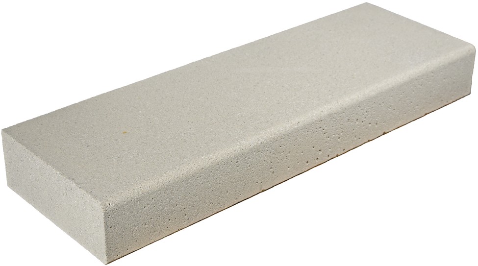 PARADISO Blockstufe, champagne, gestrahlt, gefast