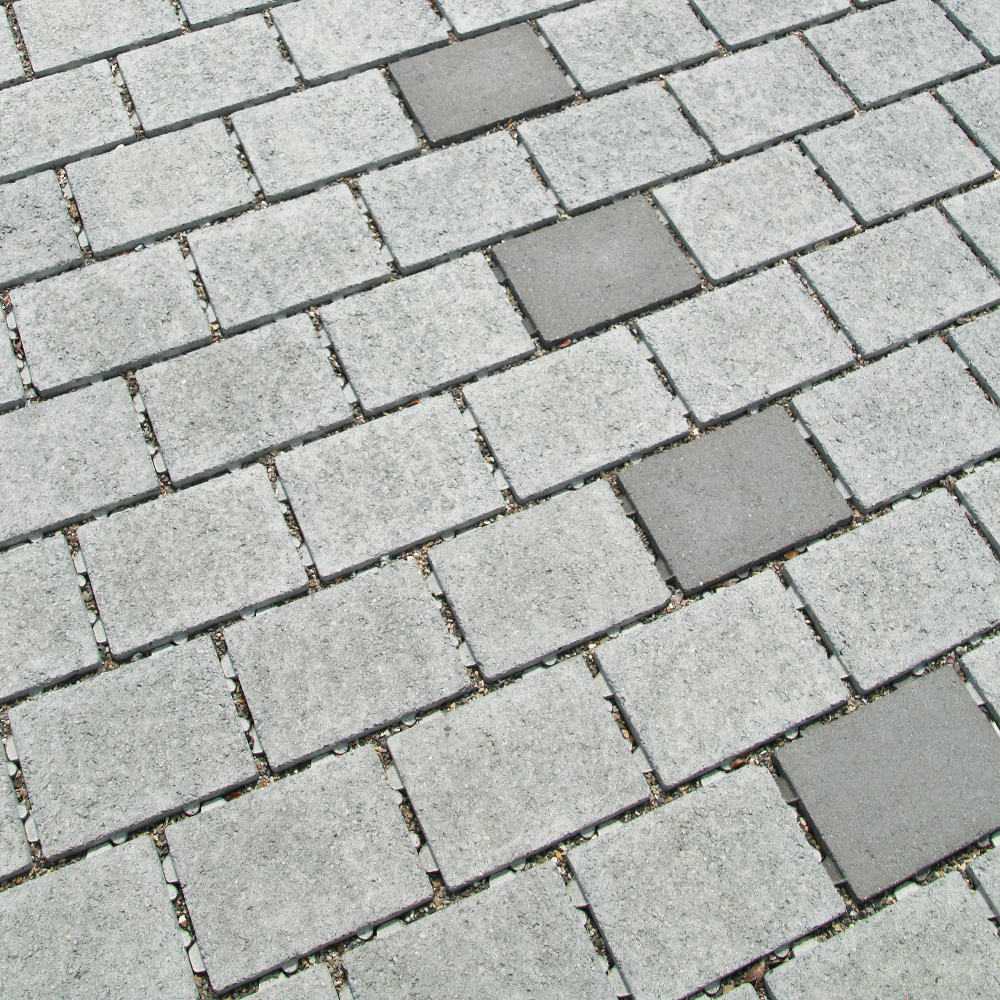 TEGULA SPLITT Ökostein mit Nocken, Halbstein, solea, vollkantig