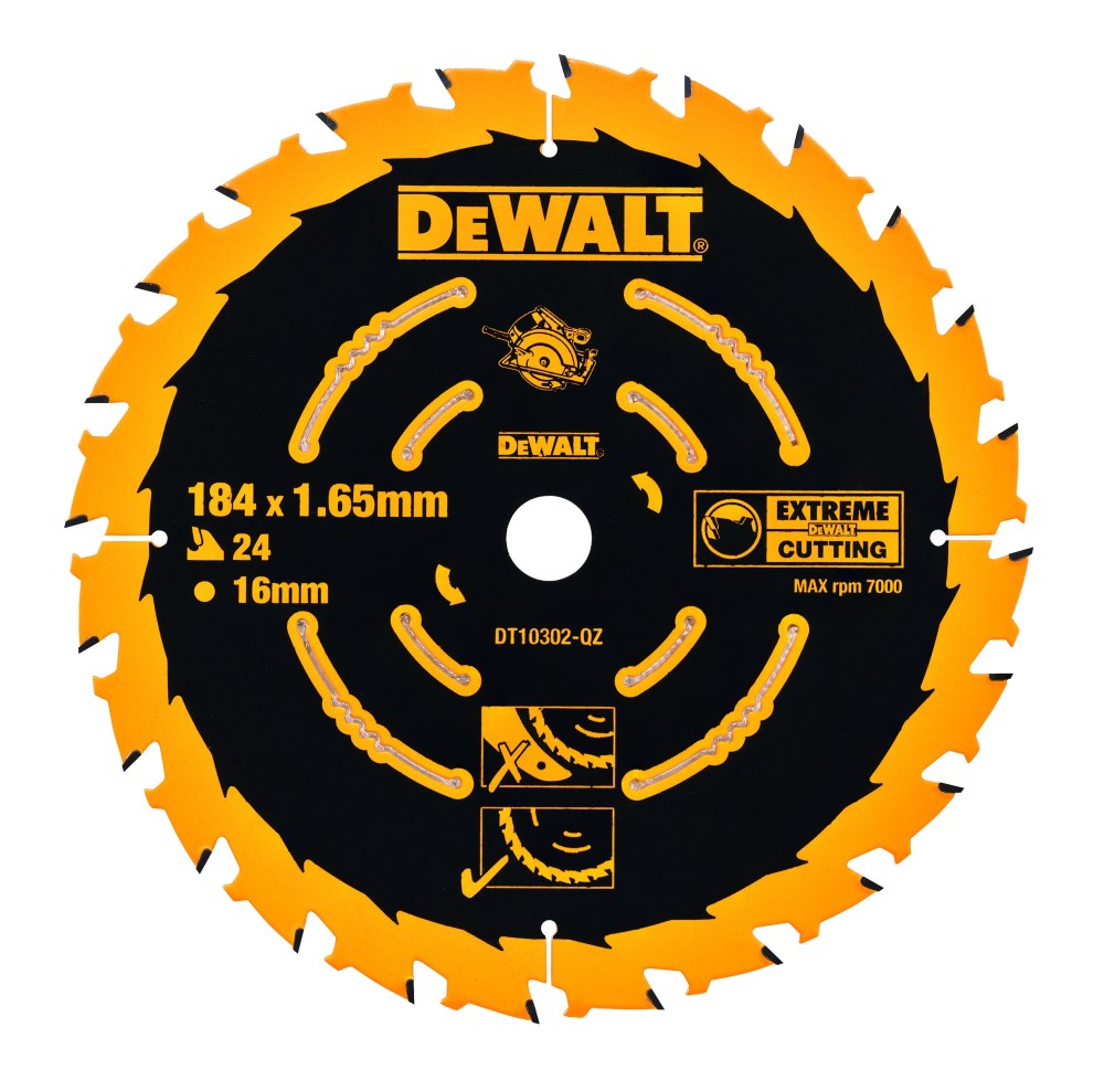 DeWALT Kreissaegeblatt Handkr. 184/16mm 40WZ