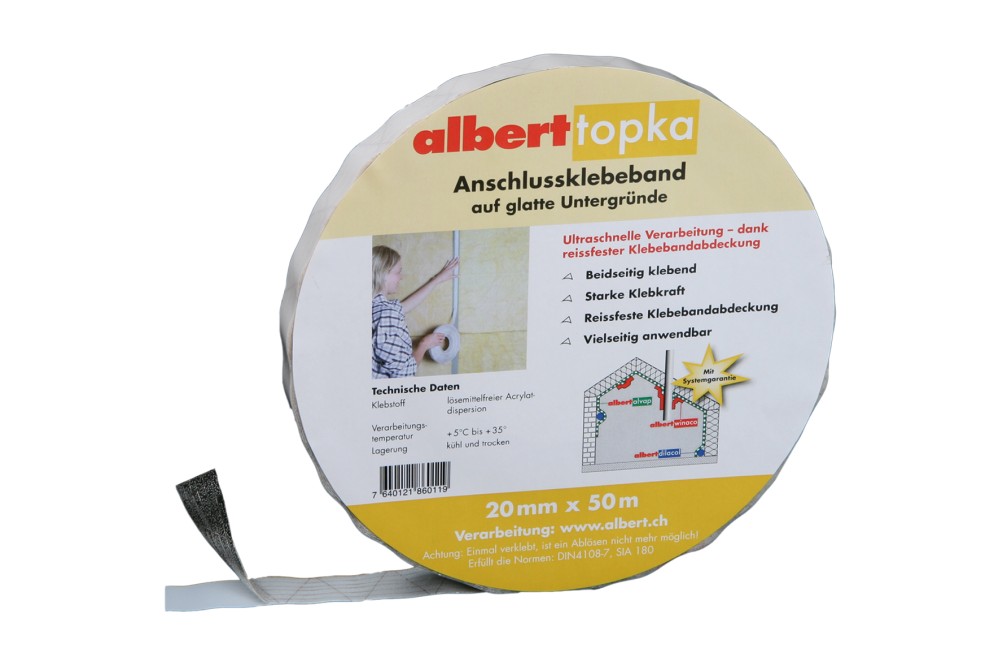 Albert Topka doppels. Klebeband