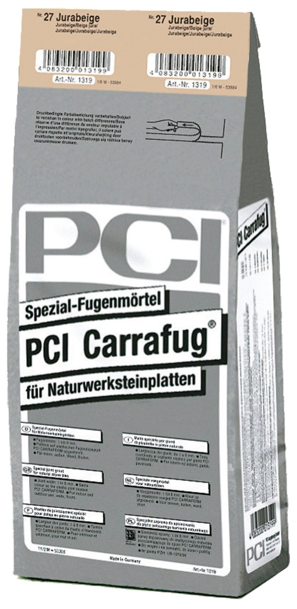 PCI Carrafug 5.00 kg Beutel Farbe Nr. 25 carraraweiß