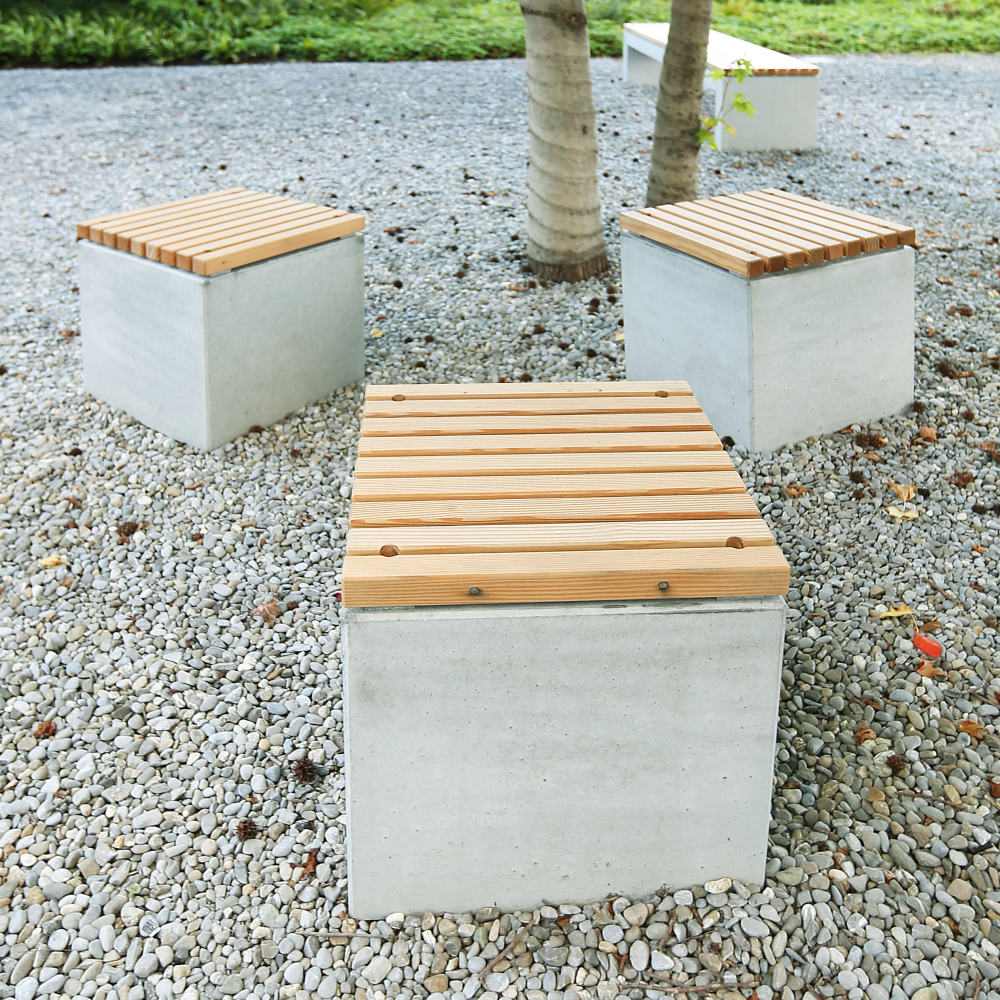 Holzrost zu KUBUS Sitzelement heavy, exkl. Element, inkl. 4 Schrauben