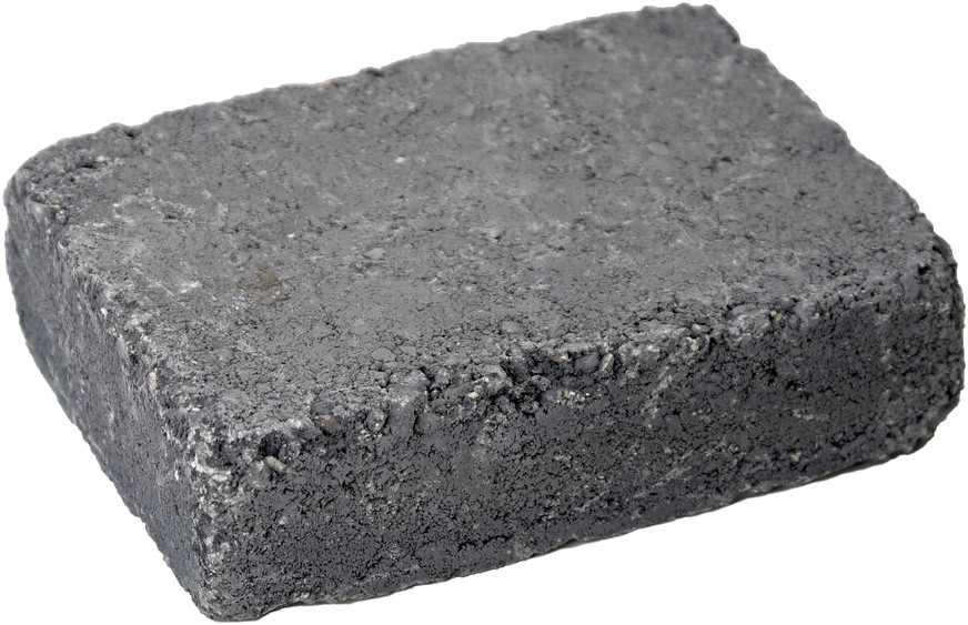 TEGULA Pflasterstein, anthrazit, glatt, Kanten gebrochen