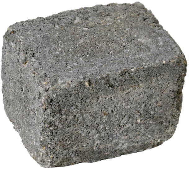 TEGULA Pflasterstein, grau, glatt, Kanten gebrochen