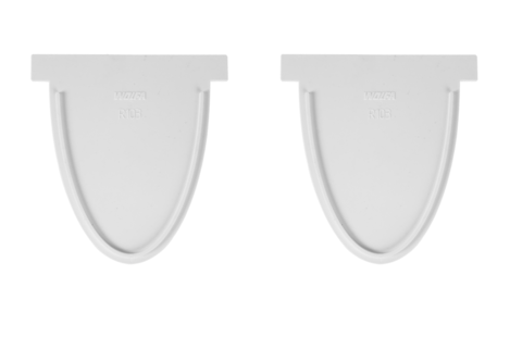 WOLFA-Rinnenabschlussdeckel Typ 100 V