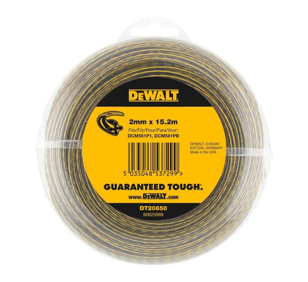 DeWALT Trimmer-Faden 15,2 m / 2,0 mm