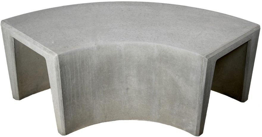 STOCKHORN U-Element, Bogenelement, rund R 80 cm a 90°, geschlossen links, grau