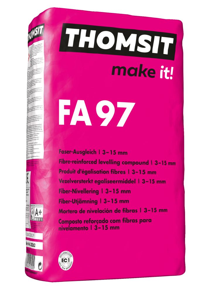 THOMSIT FA 97 Faser-Ausgleich, 25-kg-Evo3 Sack