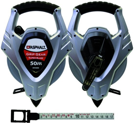 Bandmass m.Stahlrahmen 50 m