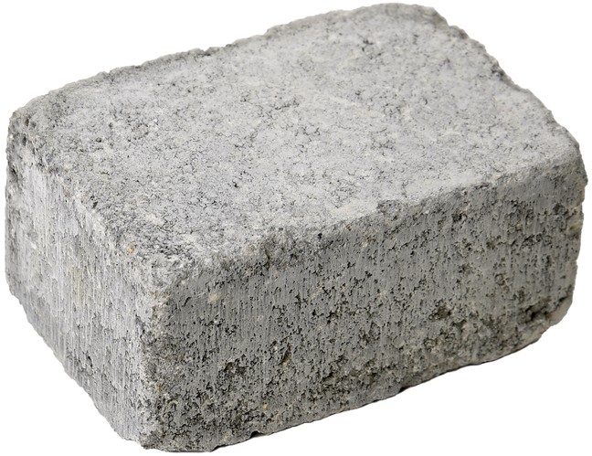 TEGULA Pflasterstein, grau, glatt, Kanten gebrochen