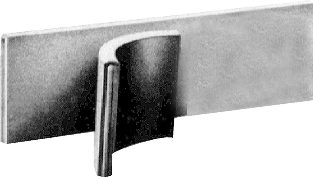 Stellriemen mit Nut und Kamm, Bogenstück, unbewehrt maschinell grau, glatt