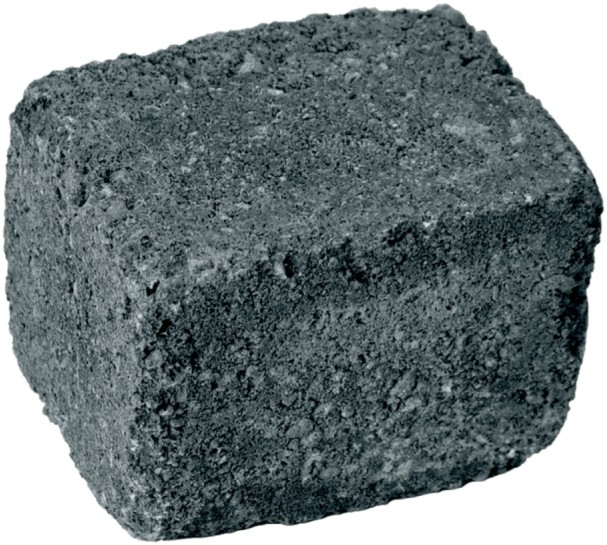 TEGULA Pflasterstein, anthrazit, glatt, Kanten gebrochen