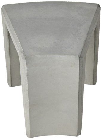 STOCKHORN U-Element, Bogenelement, rund R 80 cm a 30°, geschlossen links, grau