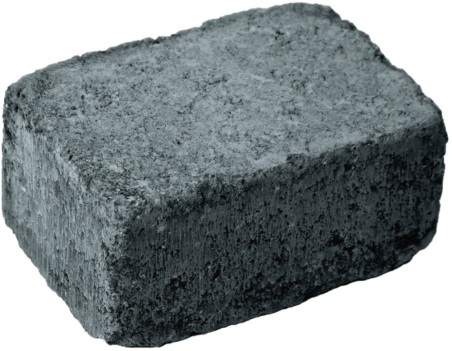 TEGULA Pflasterstein, anthrazit, glatt, Kanten gebrochen